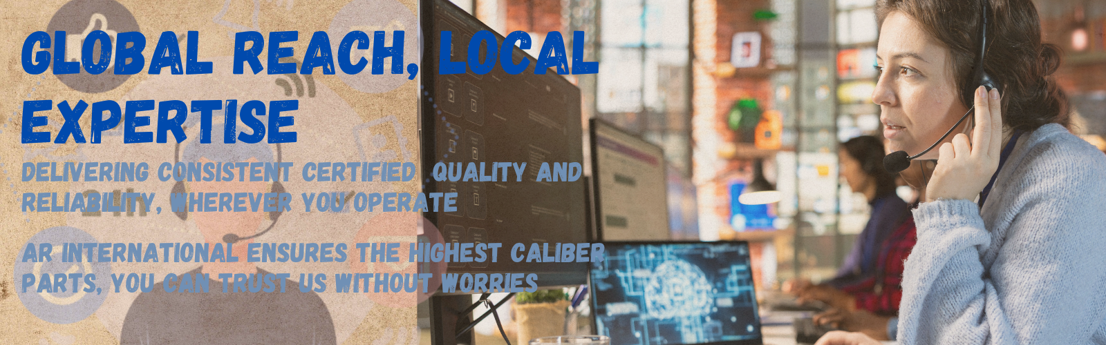 Supplying global markets with fast logistics